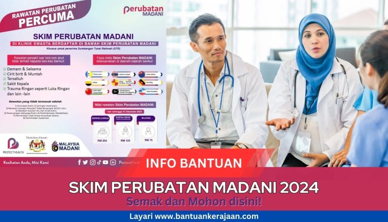 Skim Perubatan Madani (SPM) 2024 : Ini cara dapatkan rawatan percuma di klinik swasta SPM