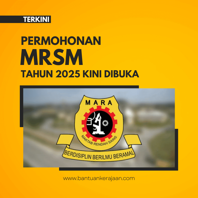 Permohonan MRSM - Bantuan Kerajaan (1)