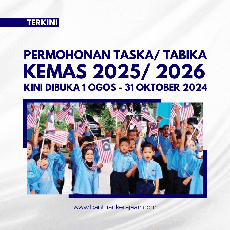 Permohonan TASKA/ TABIKA KEMAS SESI 2025/ 2026