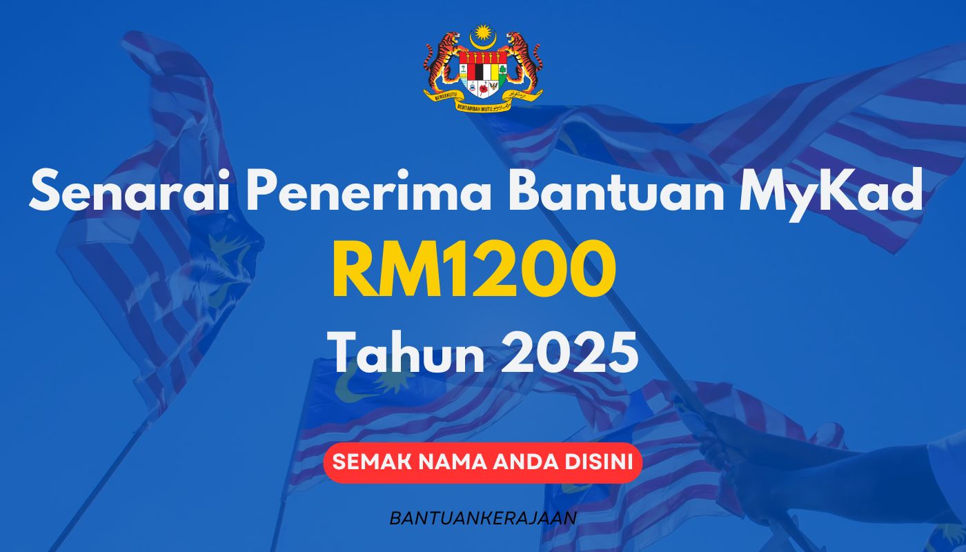 Bantuan MyKad RM1200