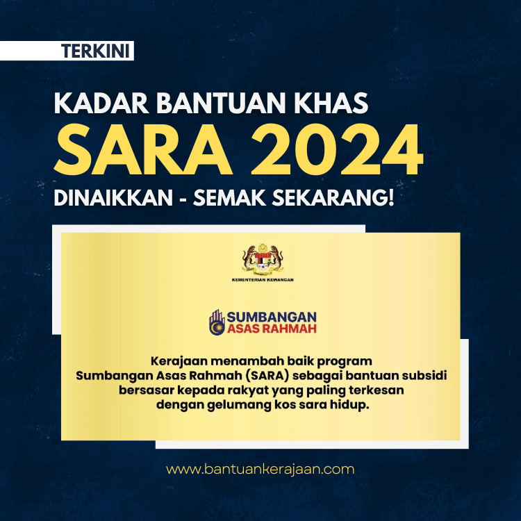 Kadar Bantuan SARA Dinaikkan - Bantuan Kerajaan (1)