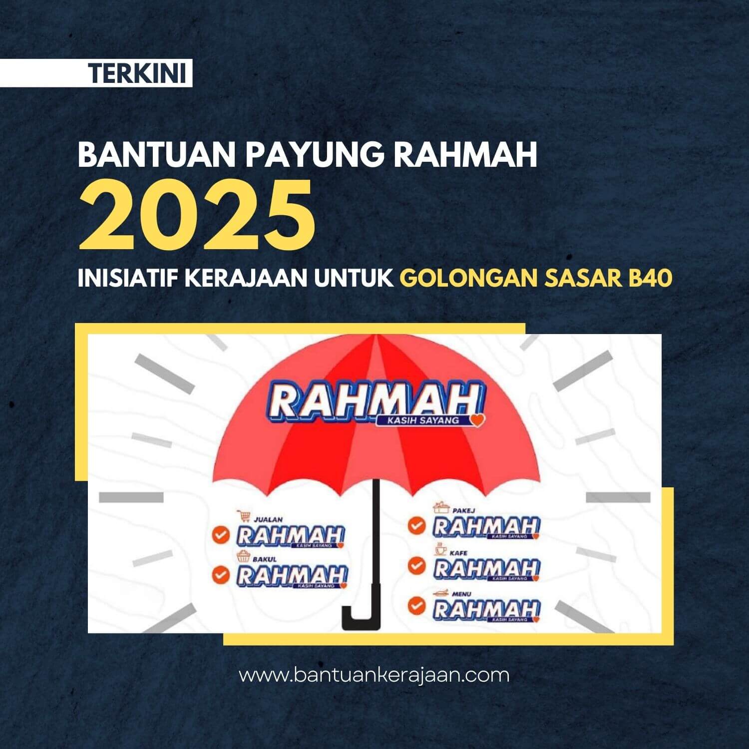 Bantuan Payung Rahmah