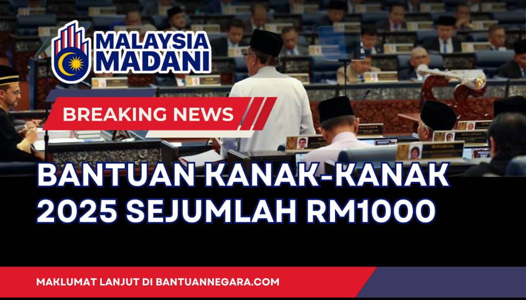 Bantuan kanak kanak 2025