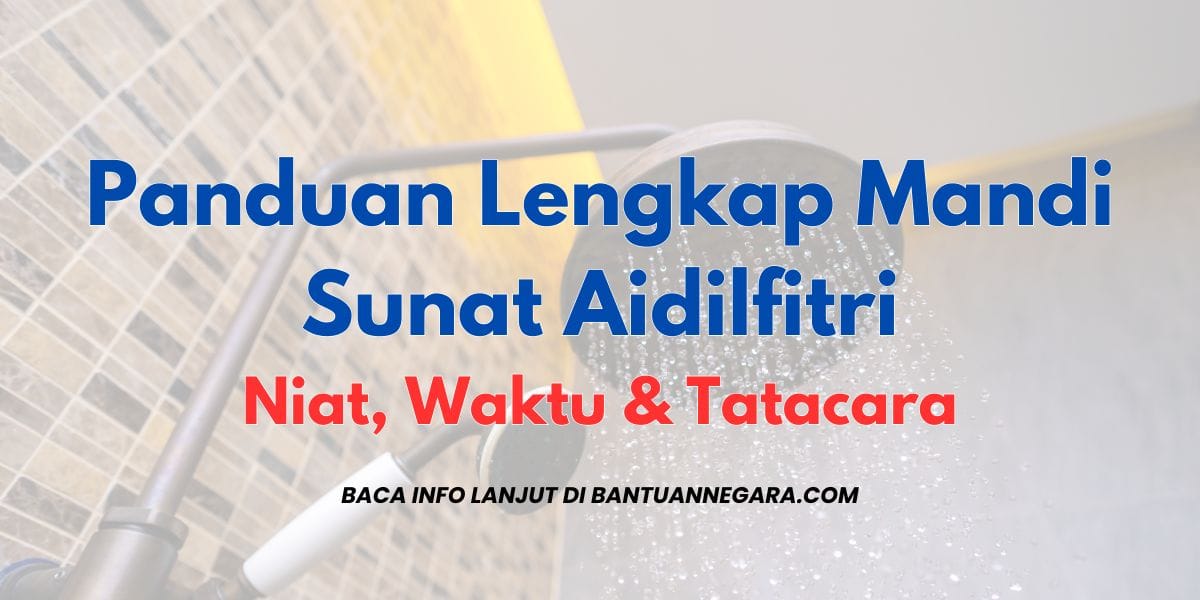 Mandi Sunat Aidilfitri