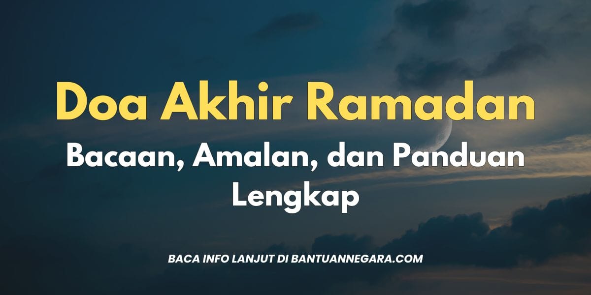 doa akhir ramadan