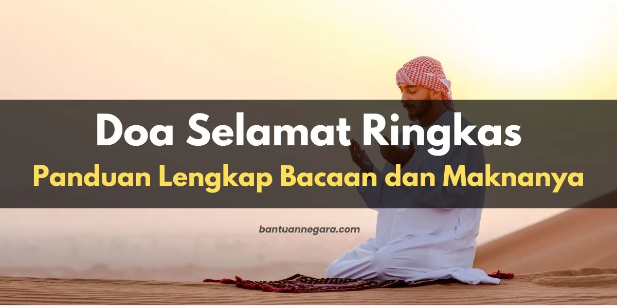 doa selamat