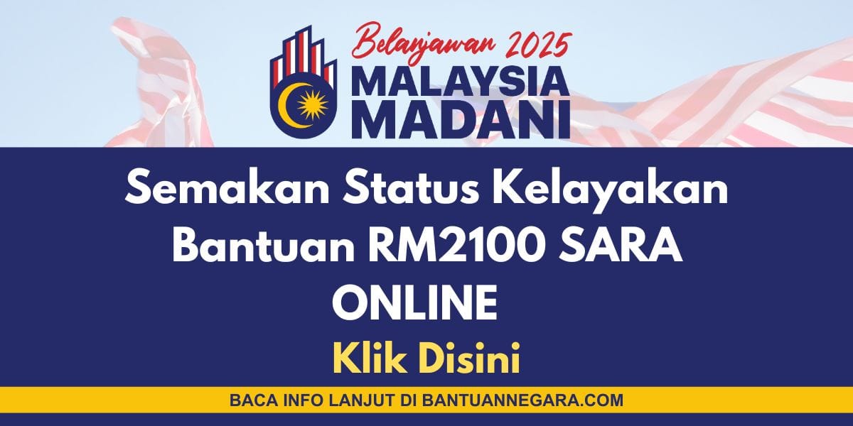 bantuan rm2100 sara
