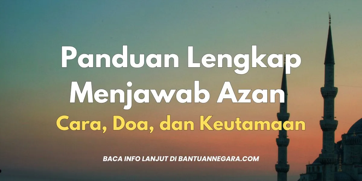 jawab azan