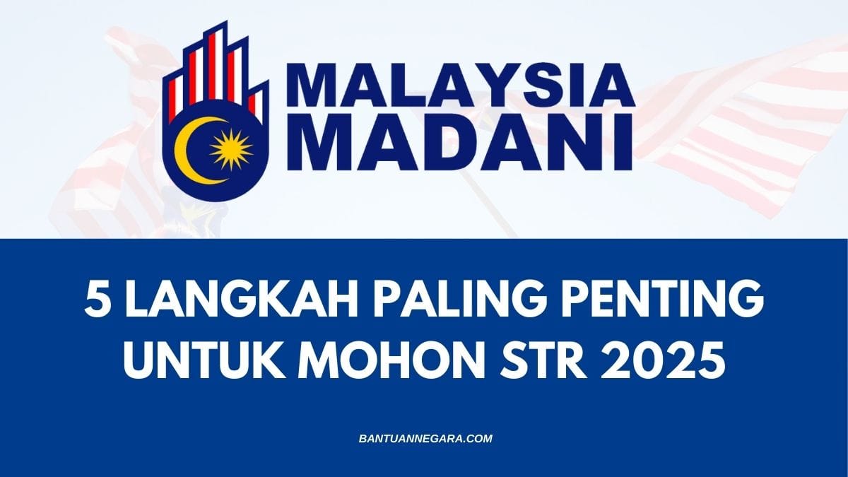 5 LANGKAH PALING PENTING UNTUK MOHON STR 2025