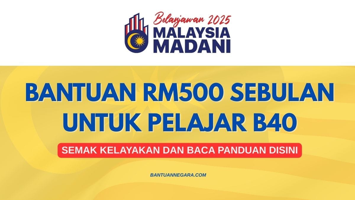 BANTUAN PELAJAR B40