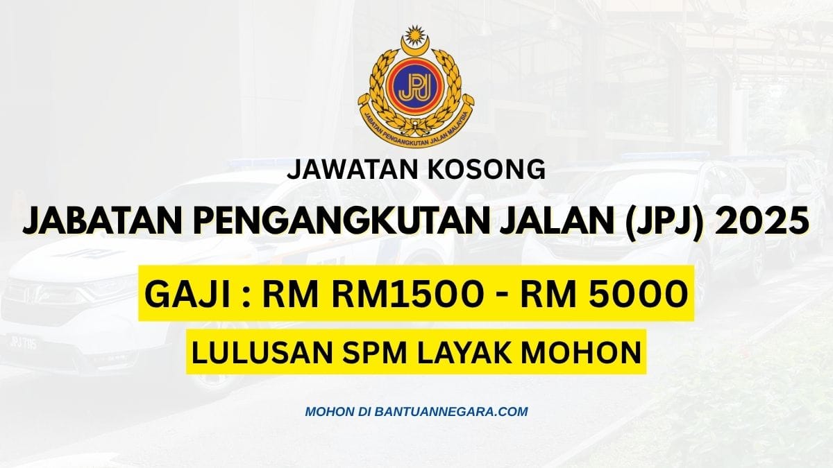 jawatan kosong kerjaya jpj