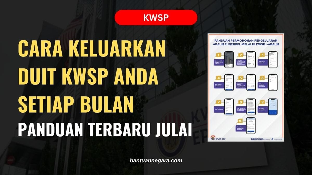 CARA KELUARKAN DUIT KWSP ANDA SETIAP BULAN