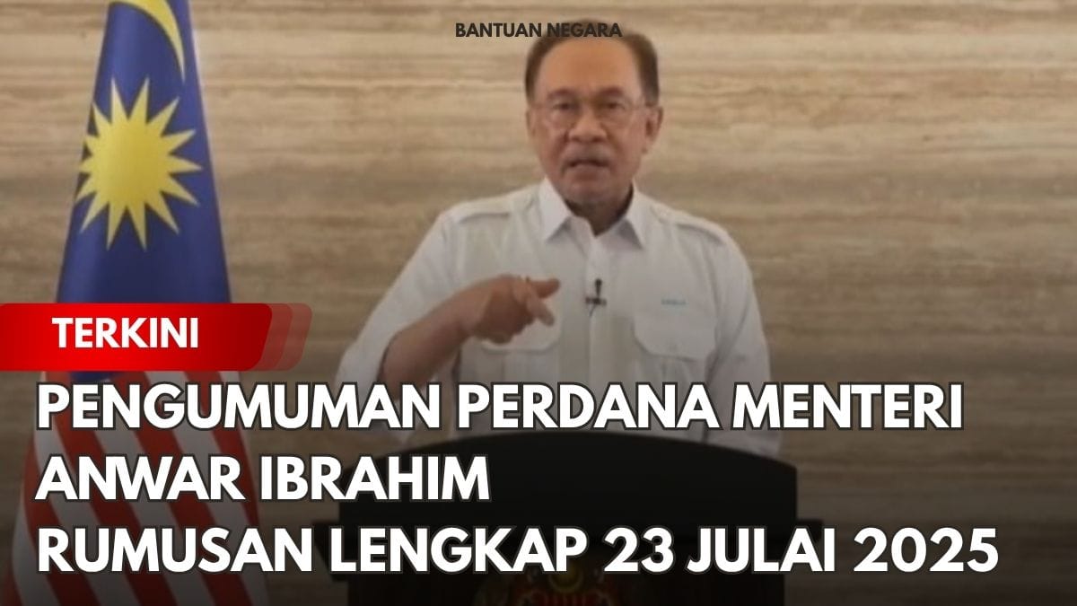 PENGUMUMAN PERDANA MENTERI ANWAR IBRAHIM